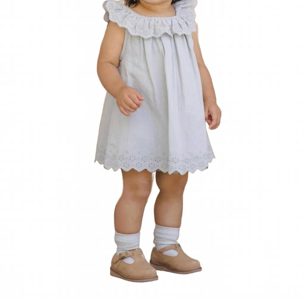 NEW QUINCY MAE sla dress in sky
